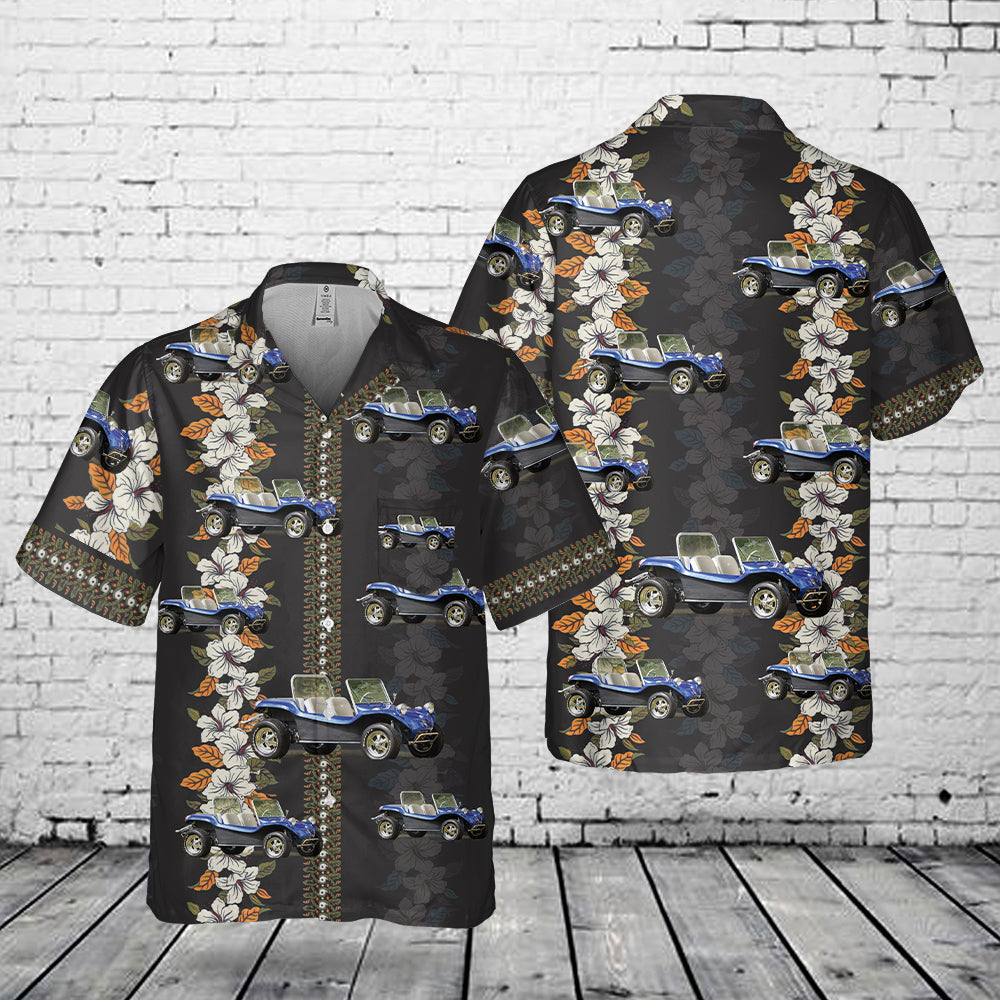 1968 Meyers Manx Dune Buggy Pocket Hawaiian Shirt