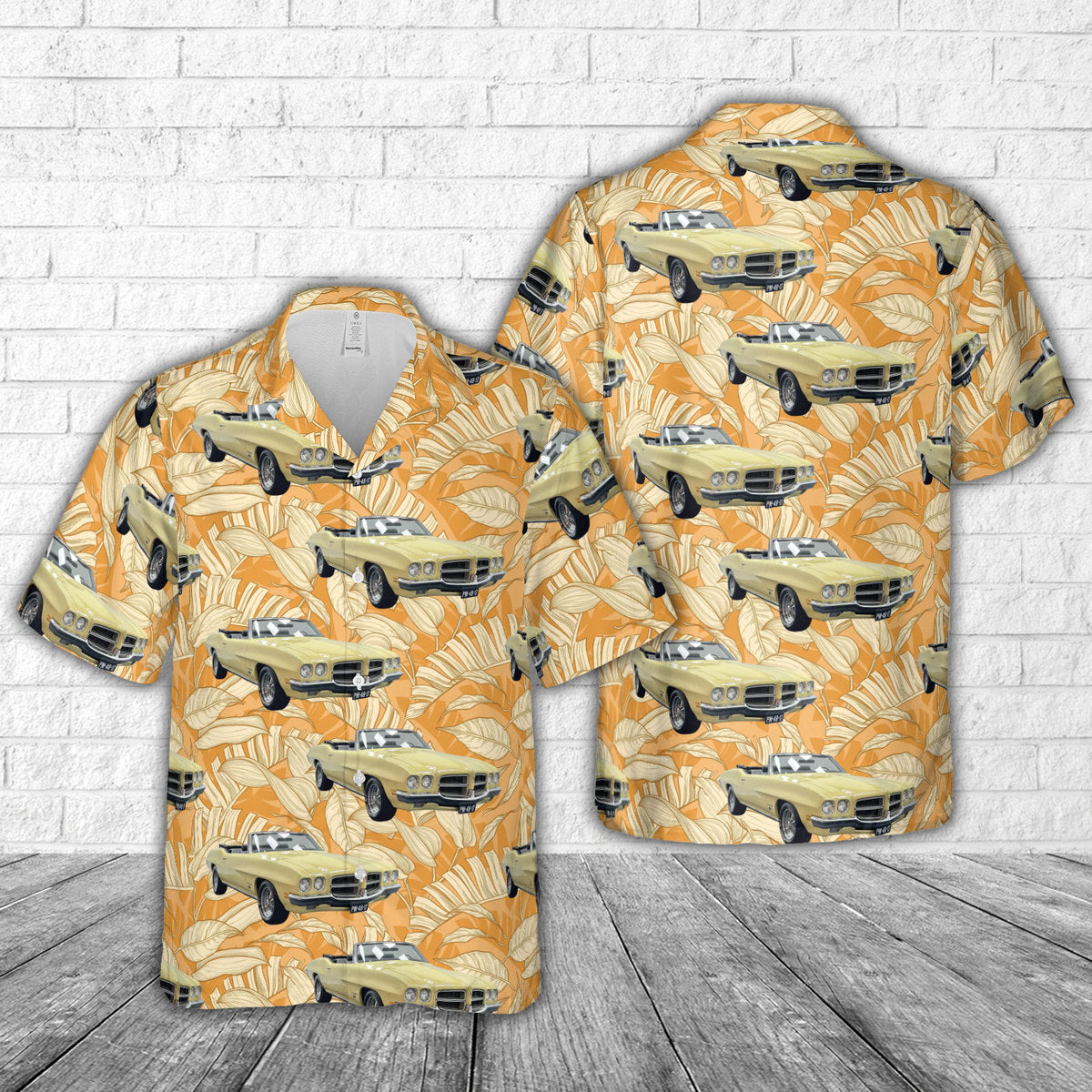 1972 Pontiac Le Mans Cabriolet Hawaiian Shirt