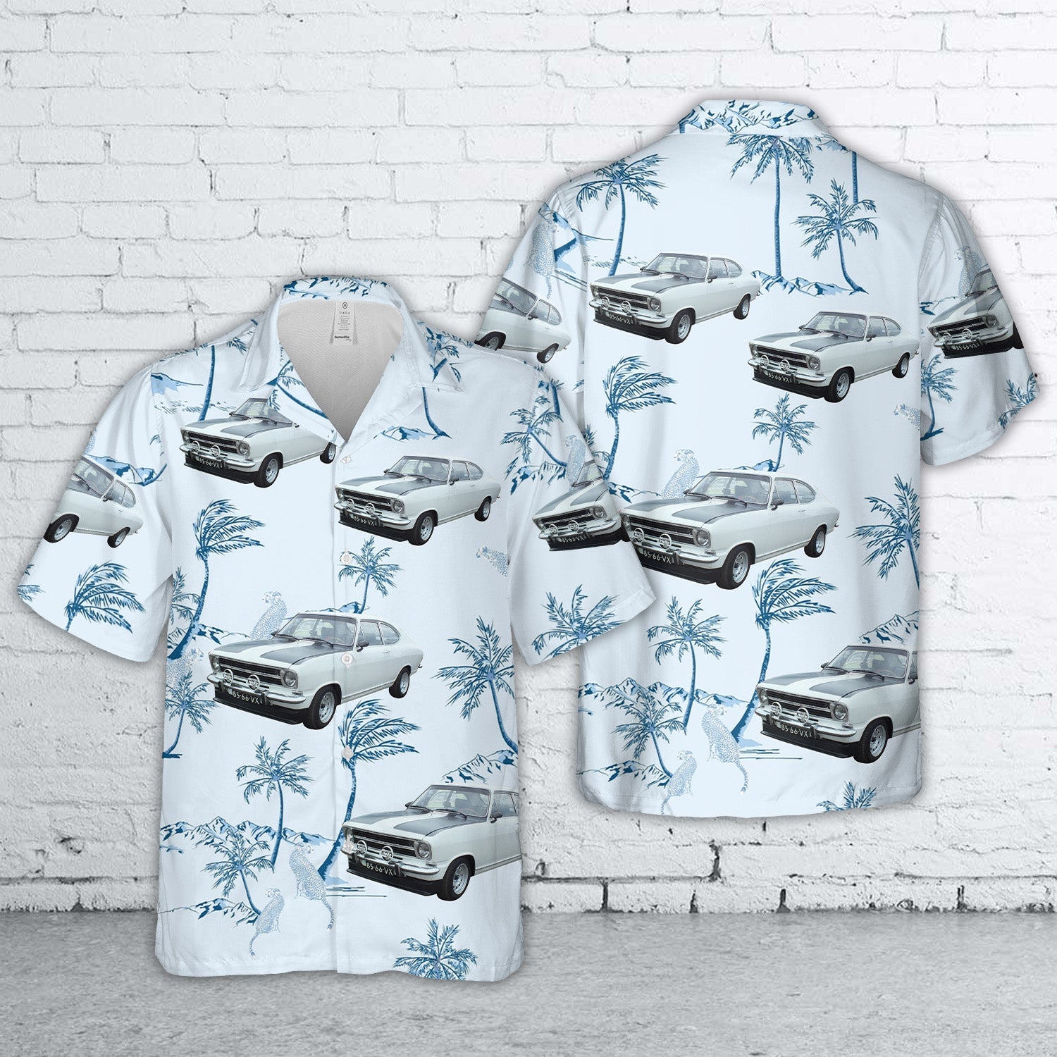 1973 Opel Kadett B Coupé Hawaiian Shirt