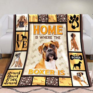 Boxer Dog Fleece Blanket OCT3001 67O31