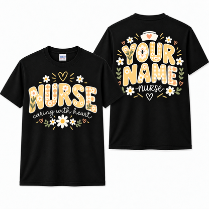 Personalized Custom Nursing Life Shirt, Nurse Shirt for Women, RN Gift Unisex T Shirt