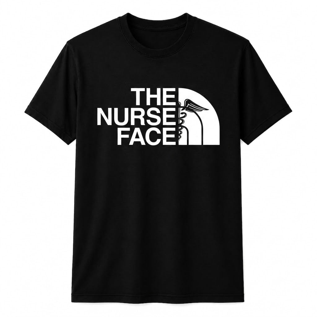 Personalized Resting Nurse Face Shirt Custom Funny RN Gift Unisex T-Shirt
