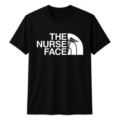 Personalized Resting Nurse Face Shirt Custom Funny RN Gift Unisex T-Shirt