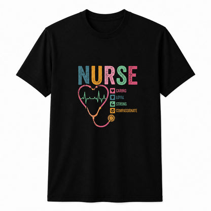 Personalized Nurse Life Shirt Custom Nursing School Gift Unisex T-Shirt