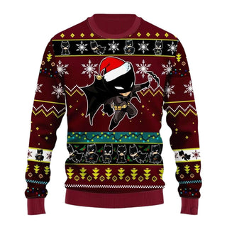 The Batman Ugly Christmas Sweater For Men & Women Christmas Gift Sweater US4074