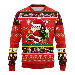 Vegeta Dragon Ball Z Ugly Christmas Sweater For Men & Women Christmas Gift Sweater US4144