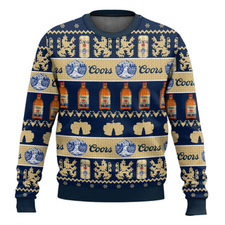 Unisex Coors 3D Ugly Christmas Sweater For Men & Women Christmas Gift Sweater BH1345