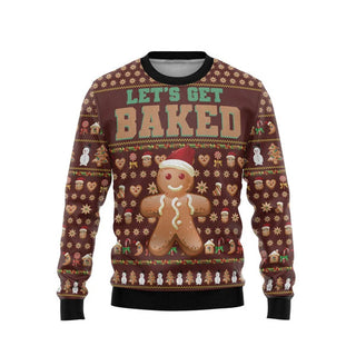 Baked Baking Lovers Ugly Christmas Sweater For Men & Women Christmas Gift Sweater US3247