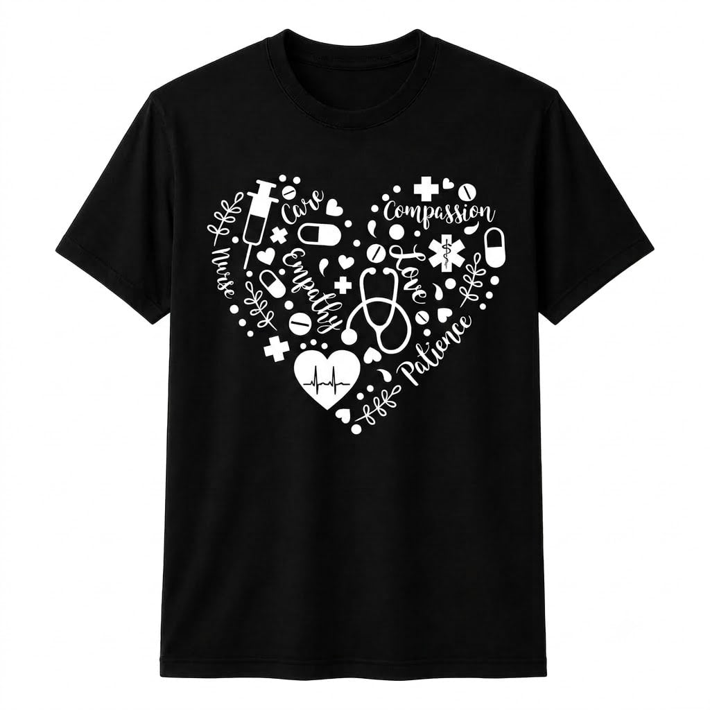Personalized Nurse Loyal Shirt Custom Registered RN Nurse Life Gift Unisex T-Shirt