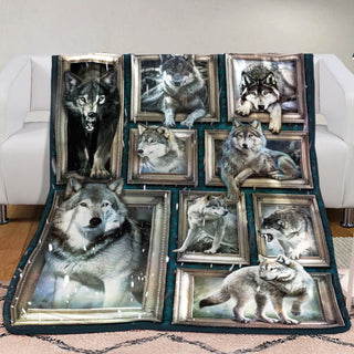 Wolf Fleece Blanket DCB2602 81O60