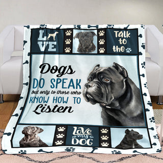 Cane Corso Dog Fleece Blanket MR0403 71O42