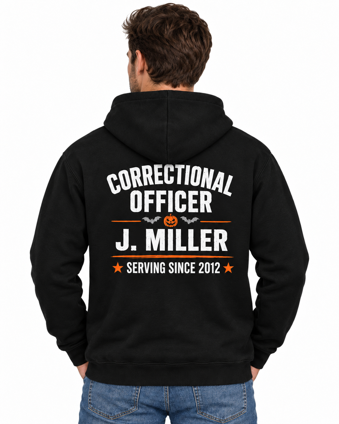Personalized Correctional Officer Hoodie Halloween Problem Write a Grievance Custom Name CO Gift