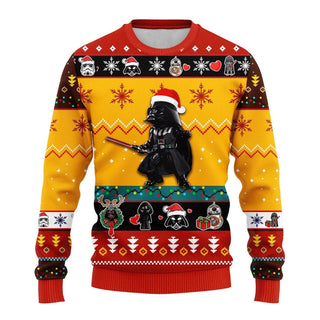 Anakin Skywalker Stormtrooper Ugly Christmas Sweater For Men & Women Christmas Gift Sweater US3881