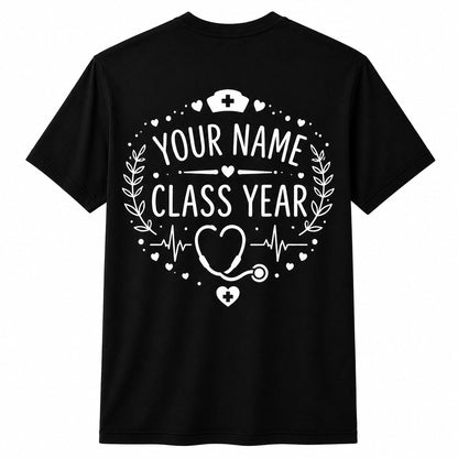 Personalized Nurse Loyal Shirt Custom Registered RN Nurse Life Gift Unisex T-Shirt