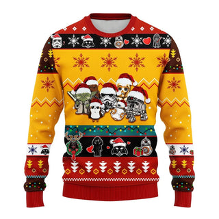 Trooper Da.rth Va.der And Friends Ugly Christmas Sweater For Men & Women Christmas Gift Sweater US3888