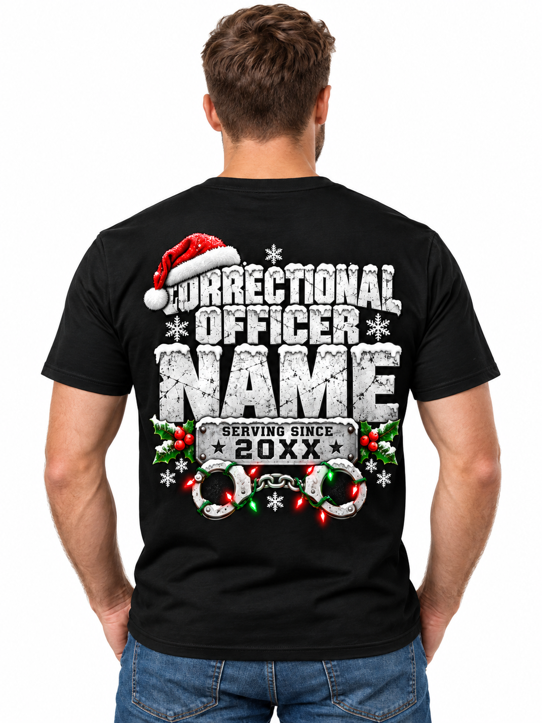 Correctional Officers Know Who Is Naughty Christmas T Shirt