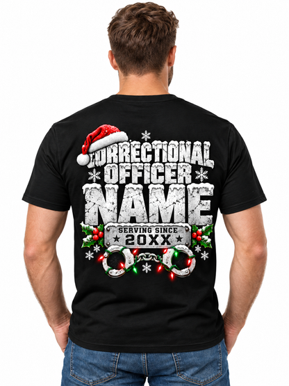 Correctional Officers Know Who Is Naughty Christmas T Shirt