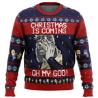 Jojo's Bizarre Adventure Joseph Joestar Oh My God Ugly Christmas Sweater