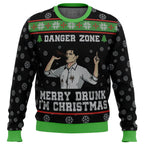 Merry Drunk I'm Christmas Sterling Archer Black Ugly Christmas Sweater