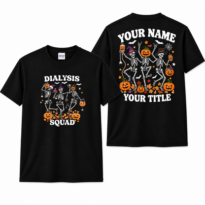 Custom Nurse Skeleton Dancing Shirt, Personalized Nurse Gift