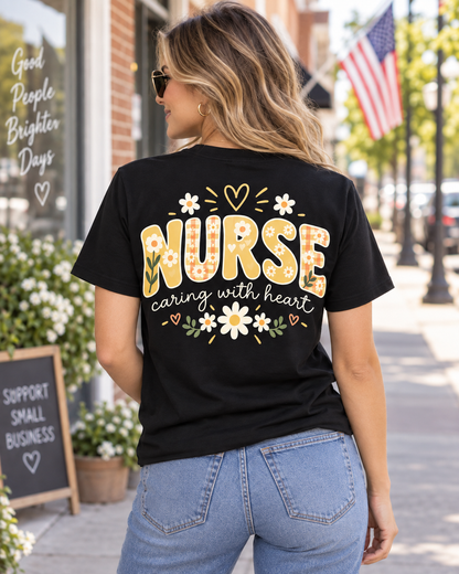 Personalized Custom Nursing Life Shirt, Nurse Shirt for Women, RN Gift Unisex T Shirt