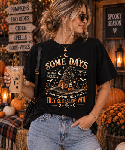 Personalized Funny Witch Shirt Custom Halloween Witch T-Shirt Spooky Gift Unisex T-Shirt