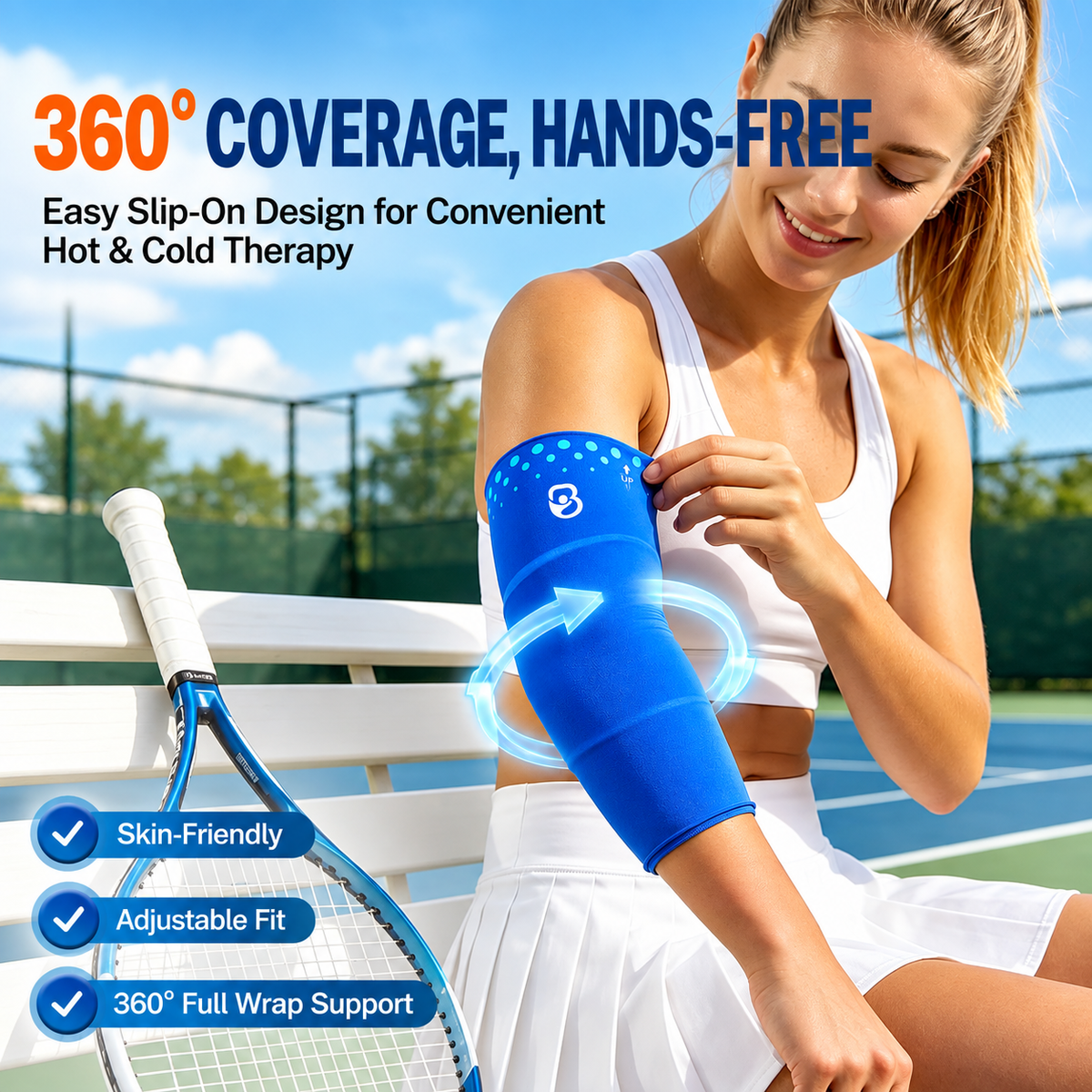 Bekind Elbow Ice Pack Wrap