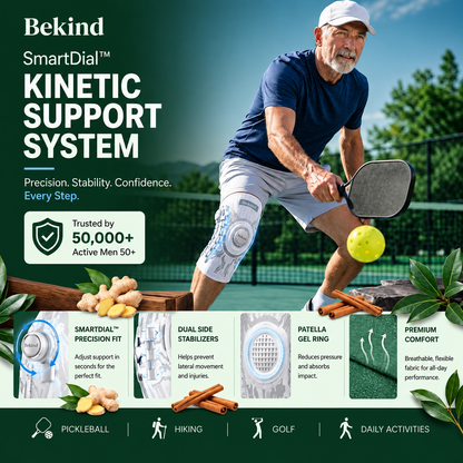 Bekind SmartDial™ Kinetic Support Knee Brace