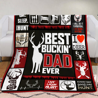 Hunting Dad M2601 87O34 Blanket