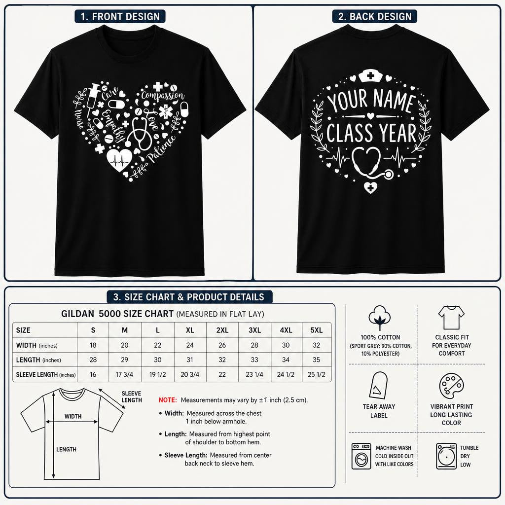 Personalized Nurse Loyal Shirt Custom Registered RN Nurse Life Gift Unisex T-Shirt