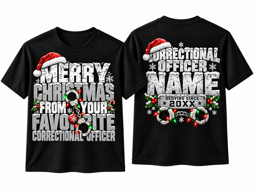 Merry Christmas from Your Favorite Correctional Officer T Shirt