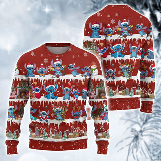 Stitchxmas Ugly Christmas Sweater For Men & Women Christmas Gift Sweater PT1057