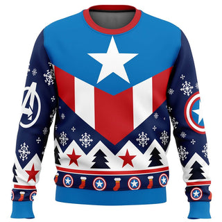 Superhero Ugly Christmas Sweater For Men & Women Christmas Gift Sweater PT1061