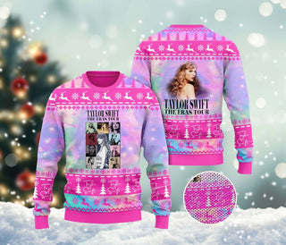 Tay-lor The Er-as Tour 2023 Ugly Christmas Sweater For Men & Women Christmas Gift Sweater BH840