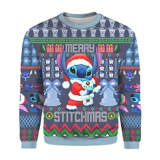 Stitchmas Ugly Christmas Sweater For Men & Women Christmas Gift Sweater PT1220