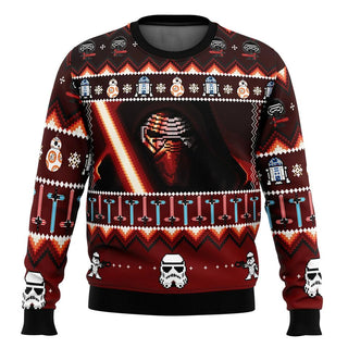 Star Christmas Awakens Ugly Christmas Sweater For Men & Women Christmas Gift Sweater BH942