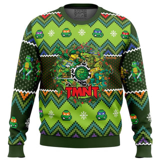 Teenage Mutant Ninja Turtle TMNT Ugly Christmas Sweater For Men & Women Christmas Gift Sweater BH962