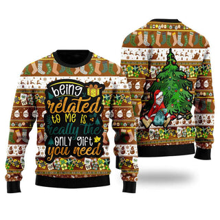 The Only Gift You Need Ugly Christmas Sweater For Men & Women Christmas Gift Sweater US2000