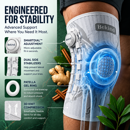 Bekind SmartDial™ Kinetic Support Knee Brace