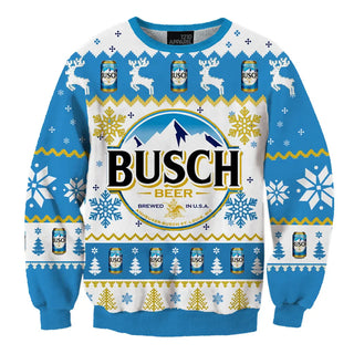 Unisex B Brand Light Beers 3D Ugly Christmas Sweater For Men & Women Christmas Gift Sweater BH1264