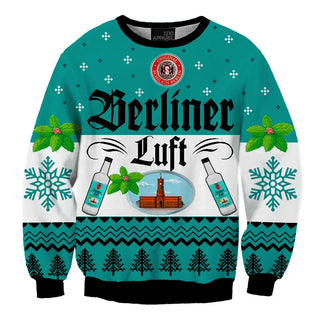 Unisex Berliner Luft 3D Ugly Christmas Sweater For Men & Women Christmas Gift Sweater BH1215