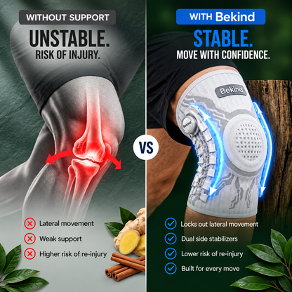 Bekind SmartDial™ Kinetic Support Knee Brace