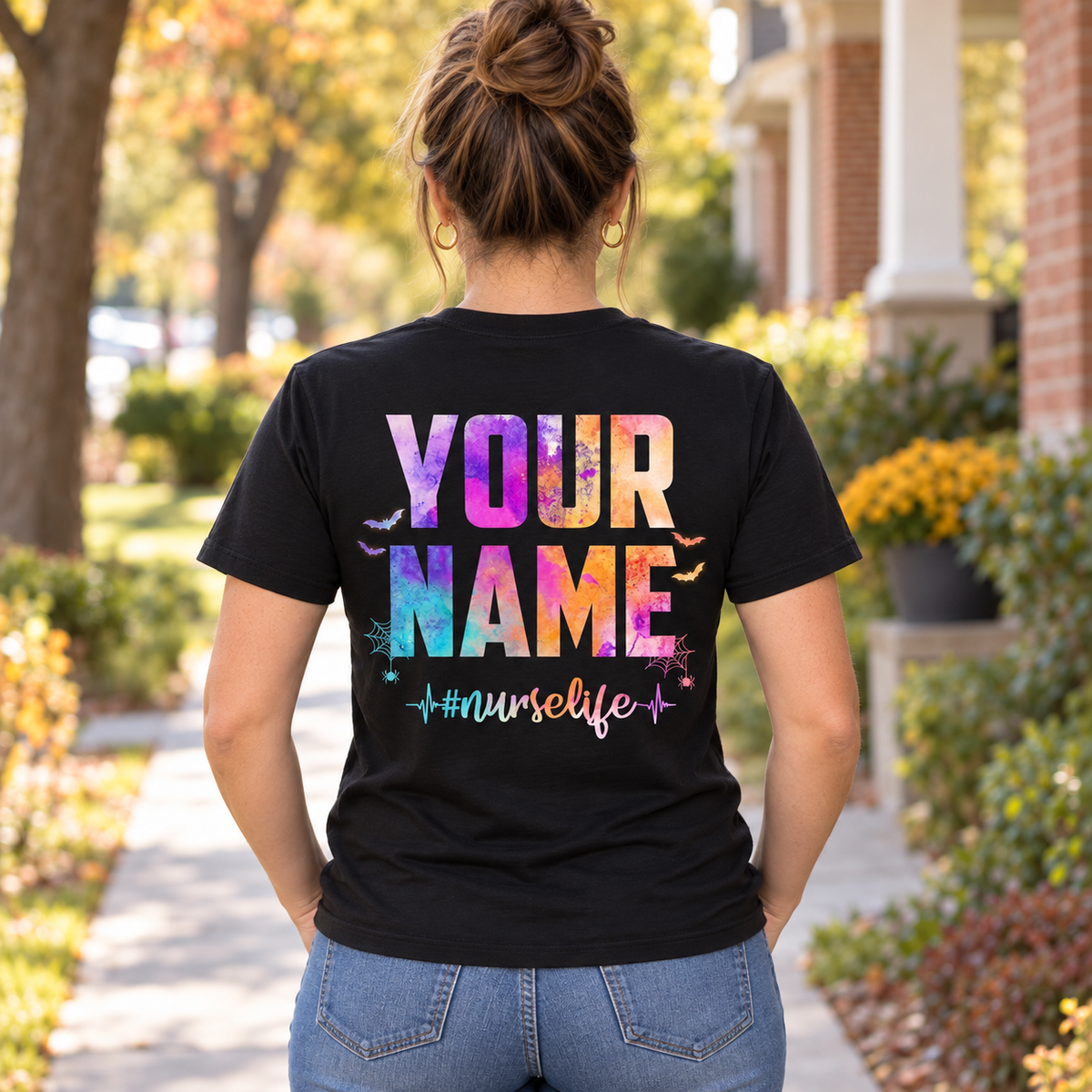 Personalized Custom Educated Drug Dealer Halloween Nurse Unisex T-Shirt