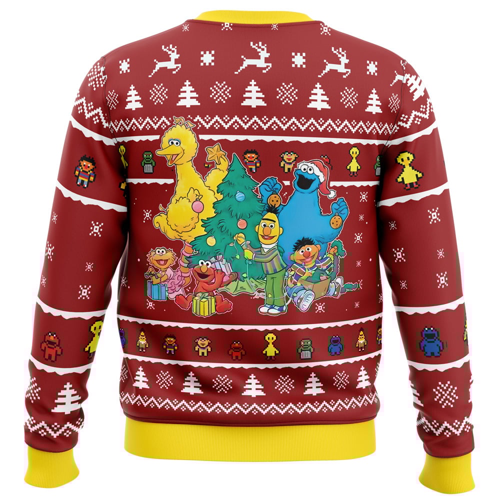 A Sesame Street Christmas Sesame Street Ugly Christmas Sweater