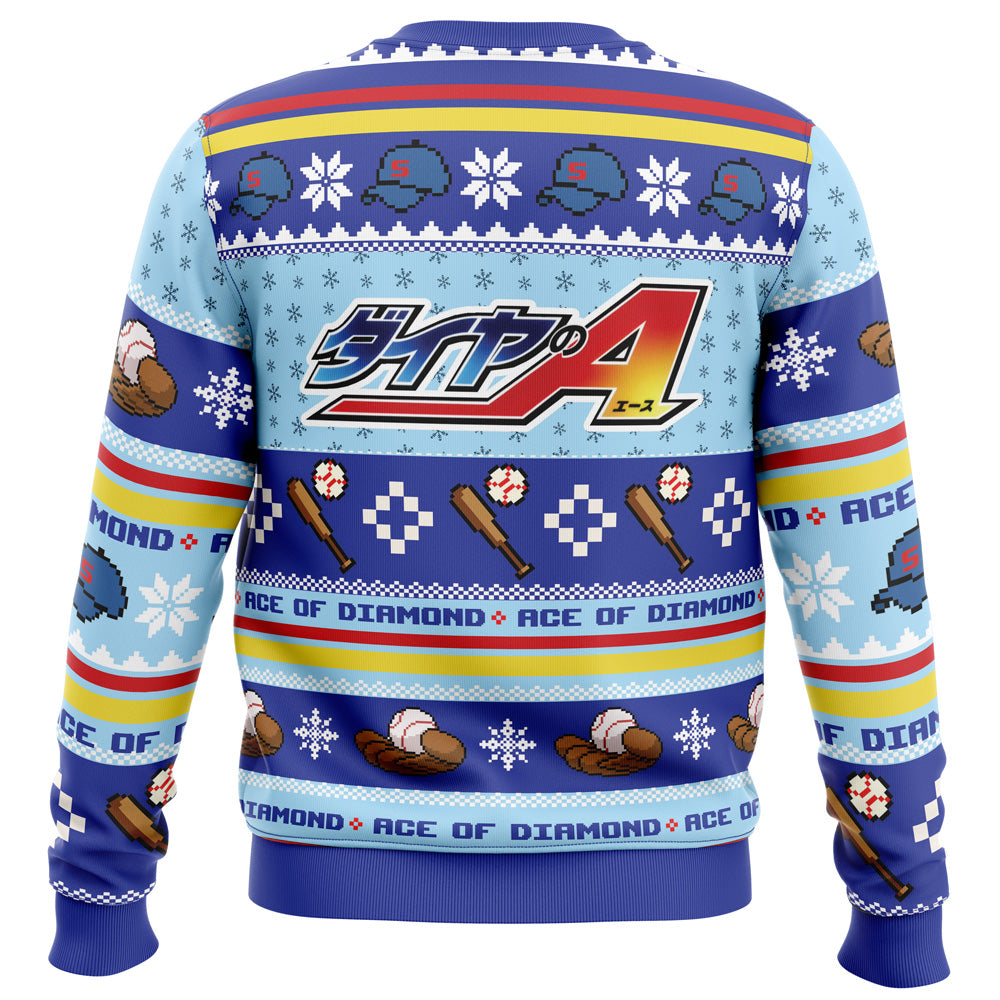 Ace of Diamond Ugly Christmas Sweater