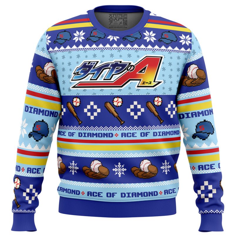 Ace of Diamond Ugly Christmas Sweater