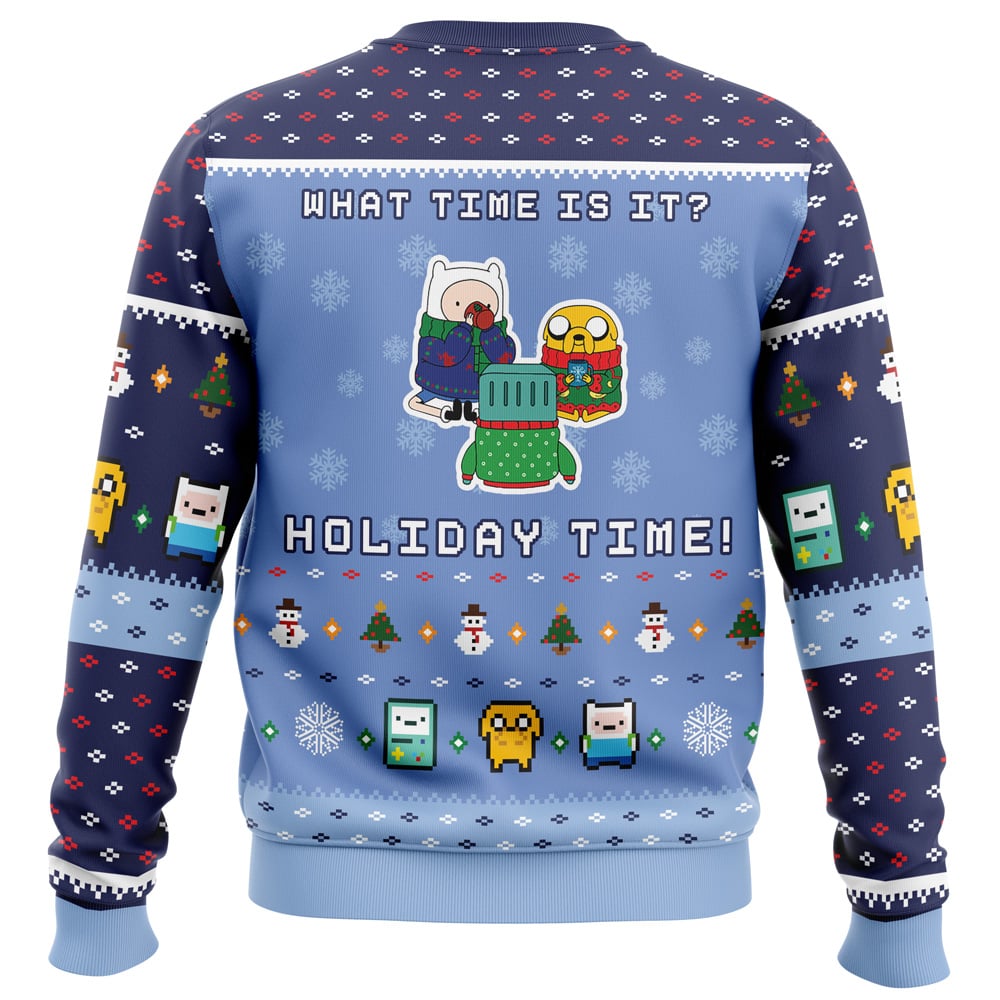 Adventure Time Christmas Time Ugly Christmas Sweater
