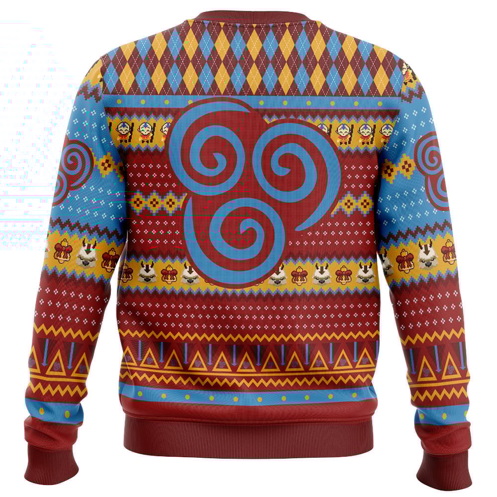 Airbender Avatar the Last Airbender Ugly Christmas Sweater