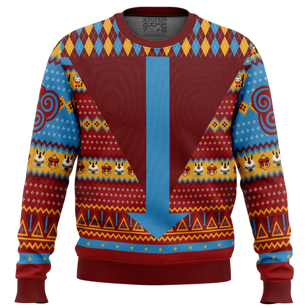 Airbender Avatar the Last Airbender Ugly Christmas Sweater