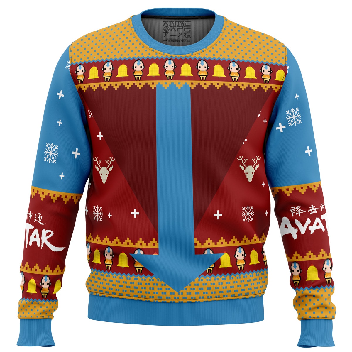 Airbenders Air Nomads Avatar The Last Airbender Ugly Christmas Sweater